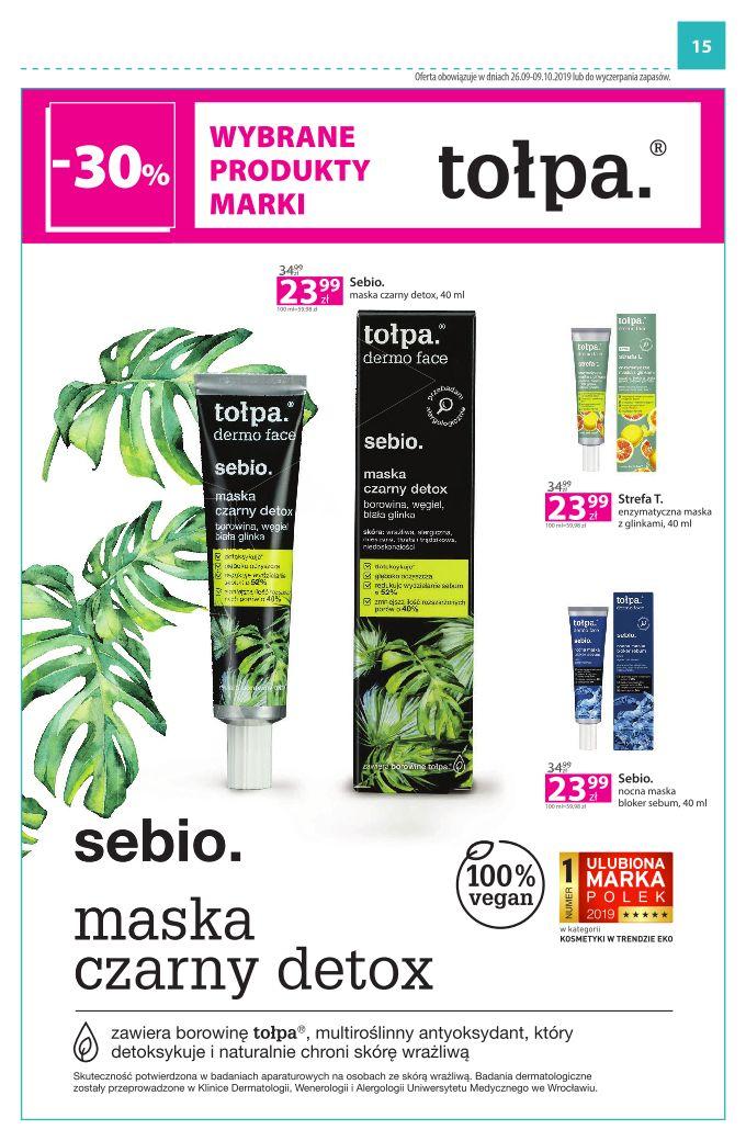 Gazetka promocyjna Hebe str. 15