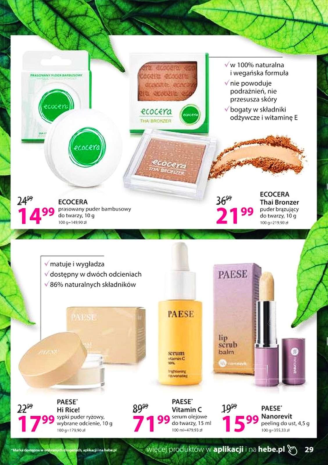 Gazetka promocyjna Hebe str. 29