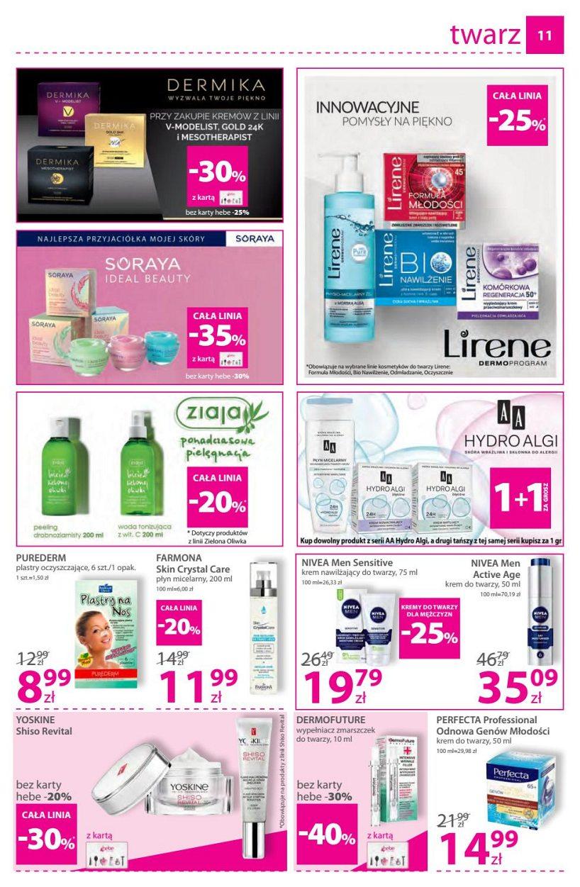 Gazetka promocyjna Hebe str. 11