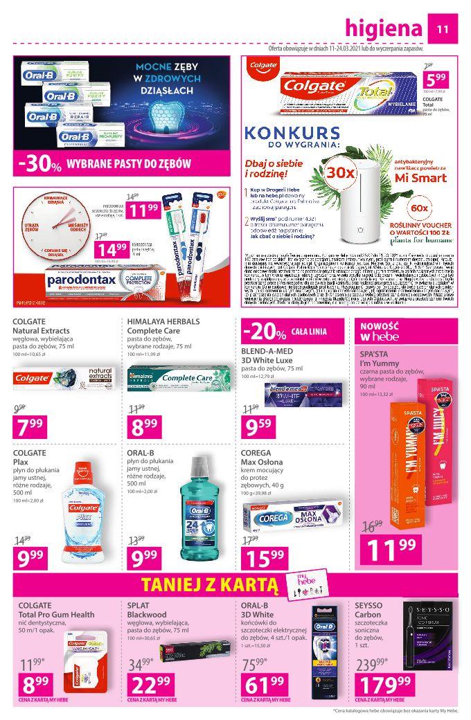 Gazetka promocyjna Hebe str. 11