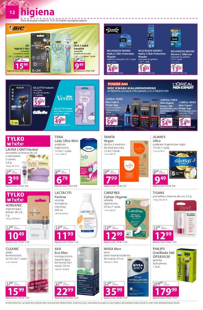 Gazetka promocyjna Hebe str. 12