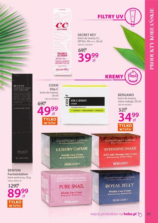 Gazetka promocyjna Hebe str. 21