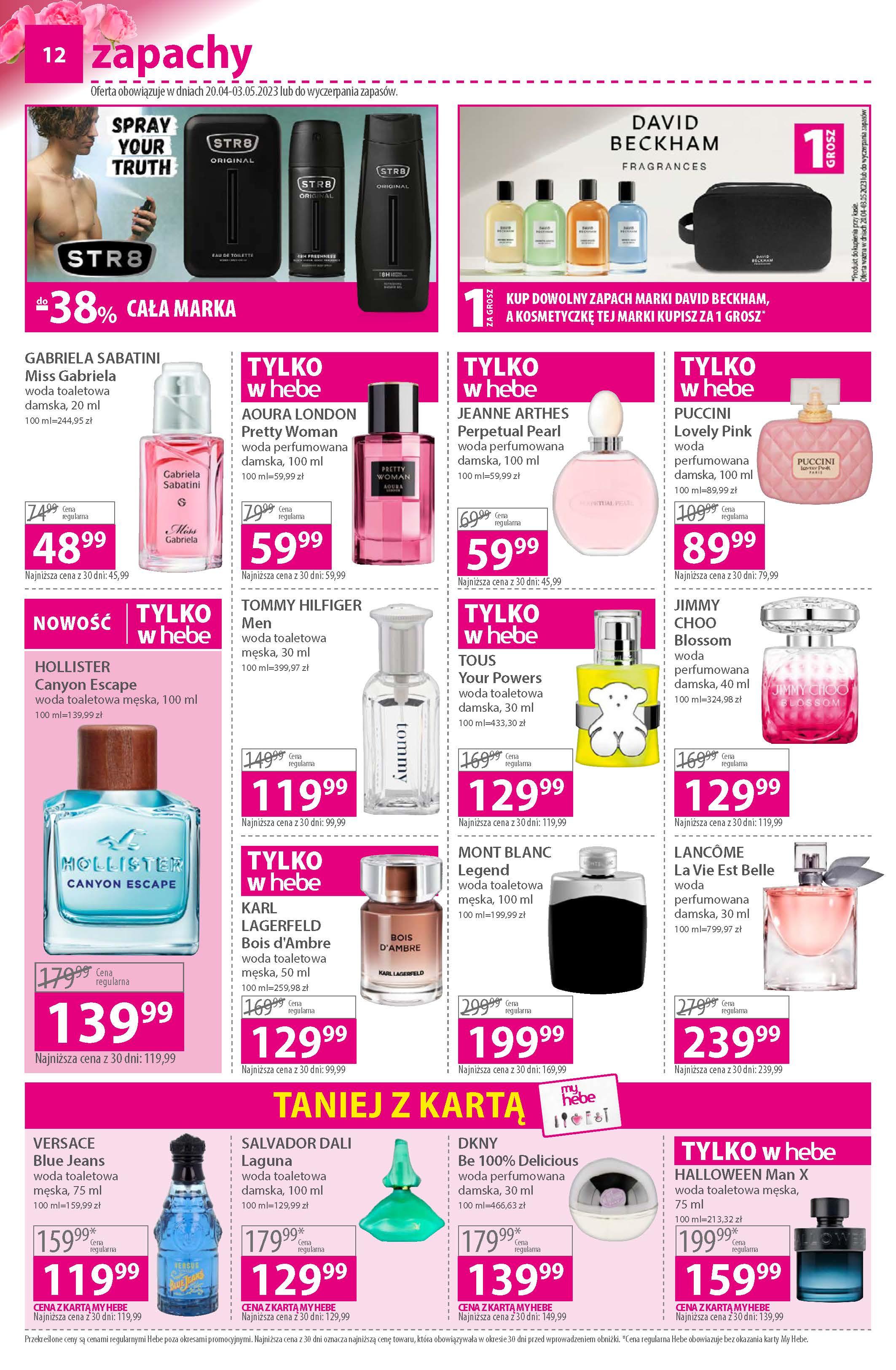 Gazetka promocyjna Hebe str. 12