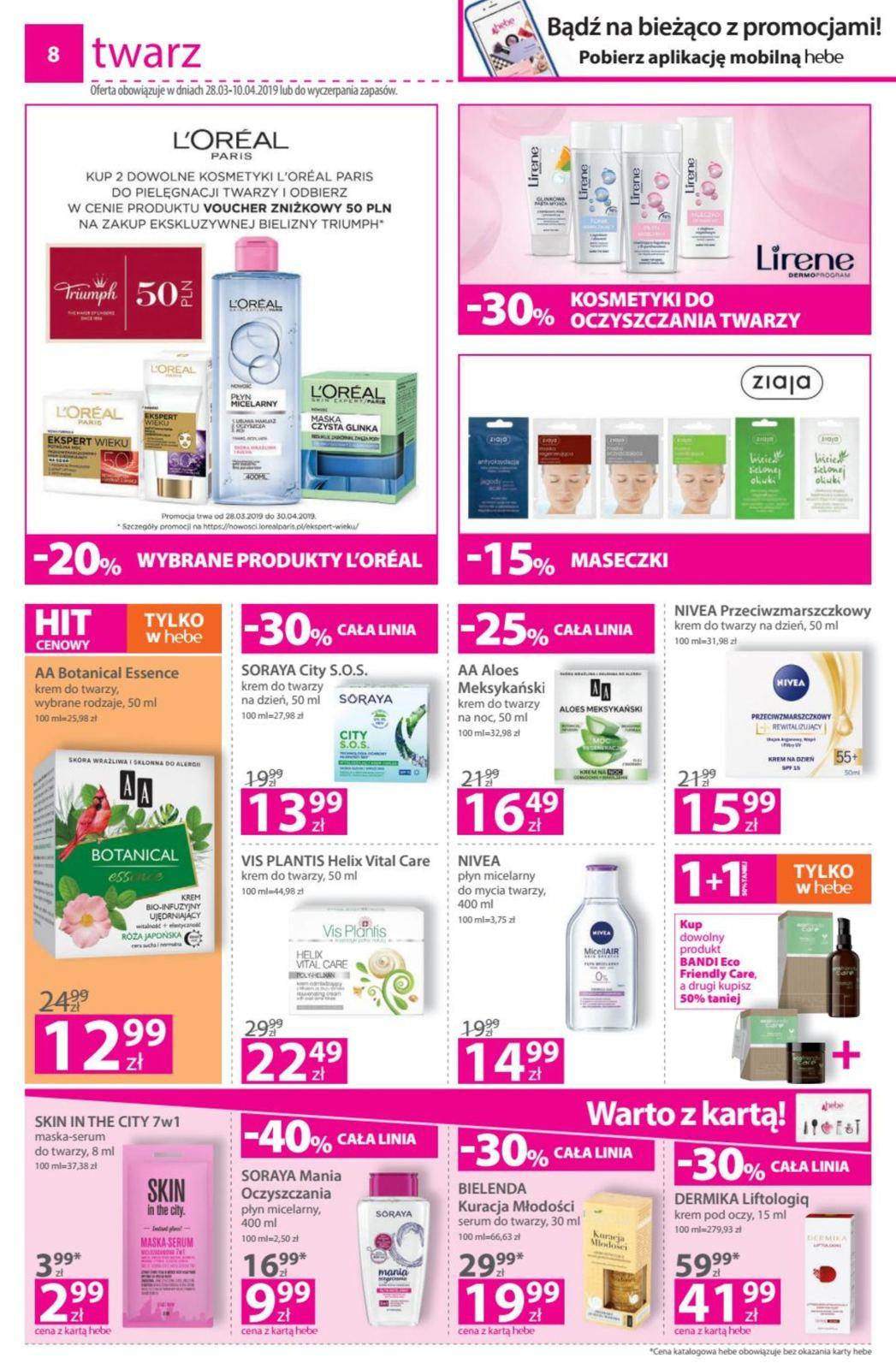 Gazetka promocyjna Hebe str. 8