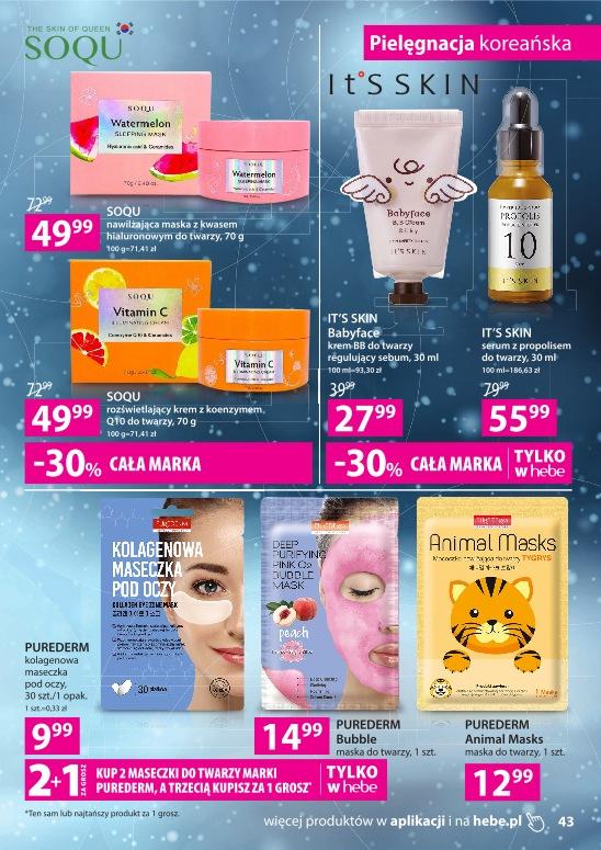 Gazetka promocyjna Hebe str. 43