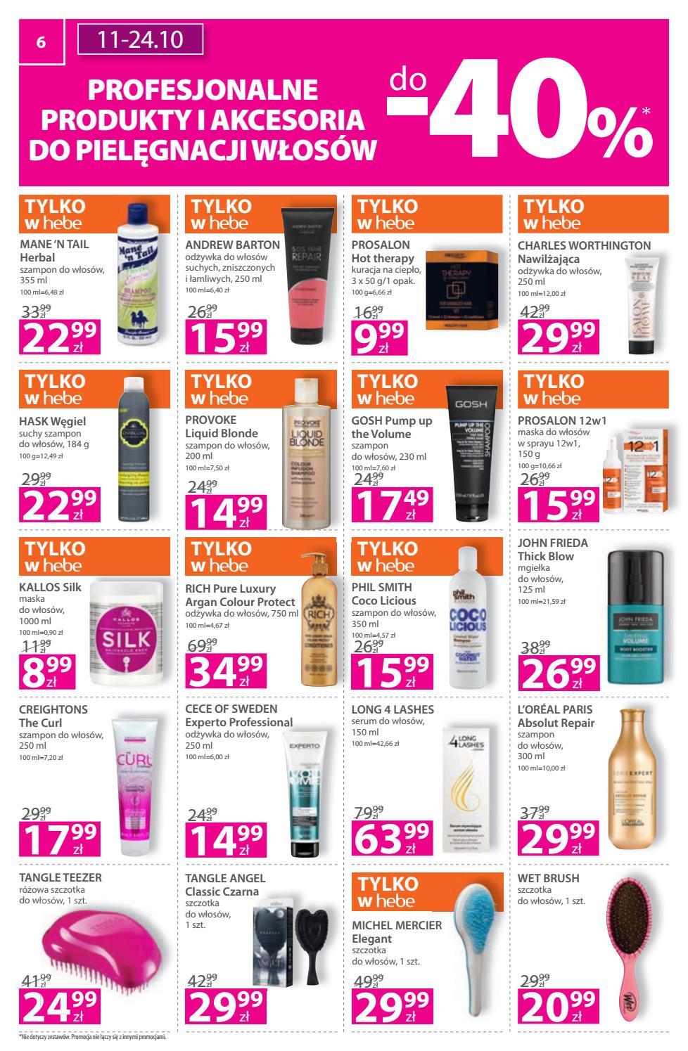 Gazetka promocyjna Hebe str. 6