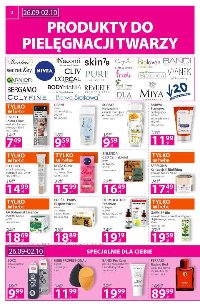 Gazetka promocyjna Hebe str. 2