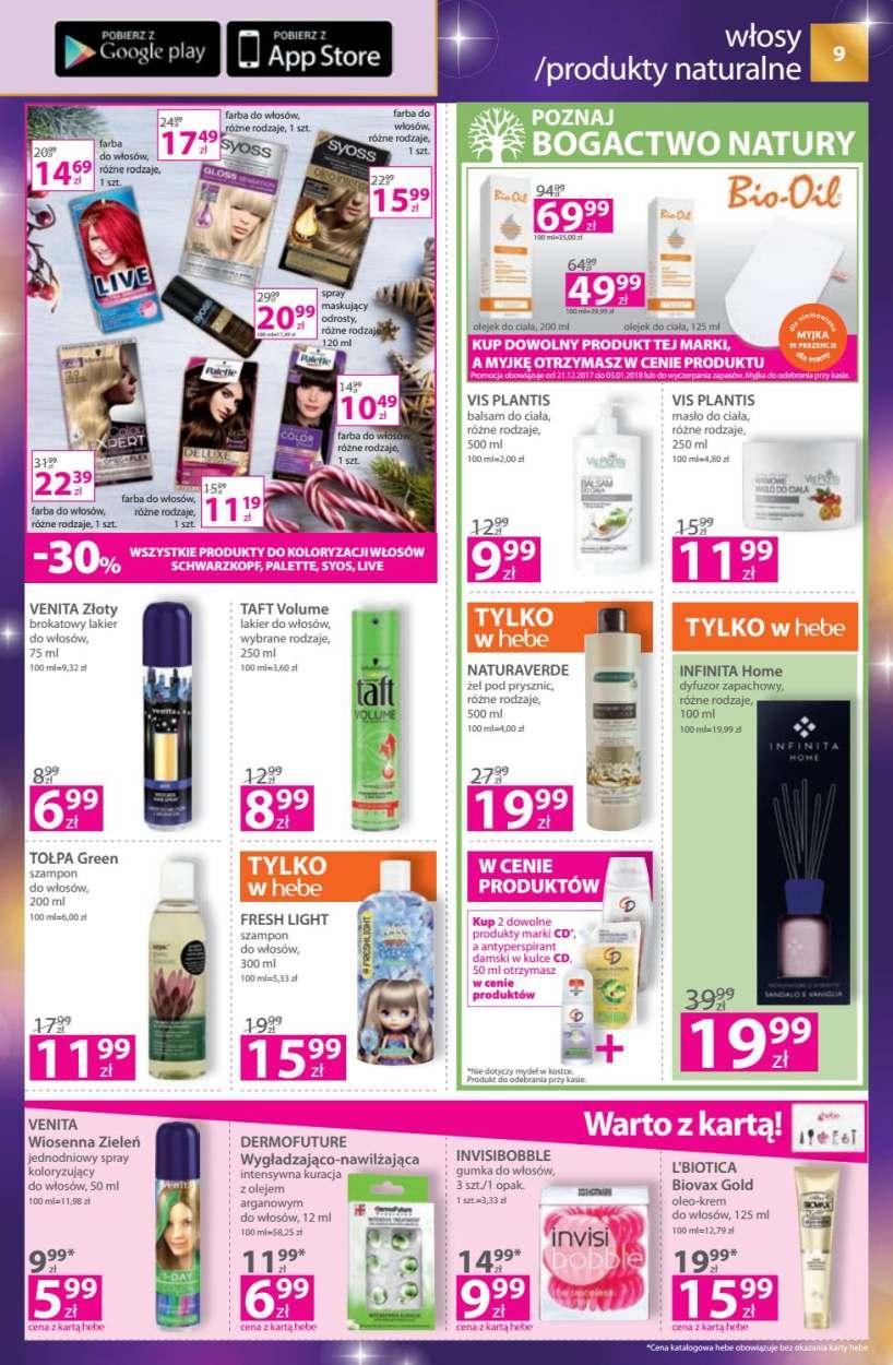 Gazetka promocyjna Hebe str. 9
