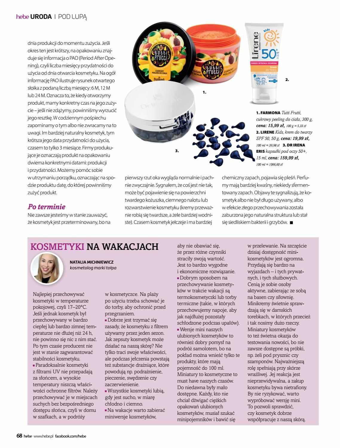 Gazetka promocyjna Hebe str. 68