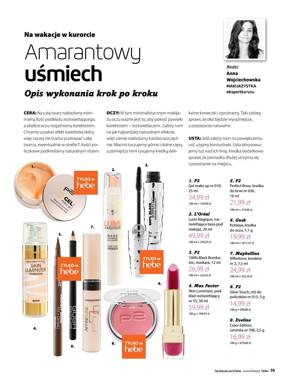 Gazetka promocyjna Hebe str. 19