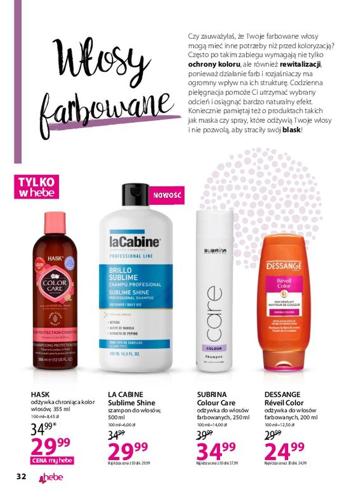 Gazetka promocyjna Hebe str. 32