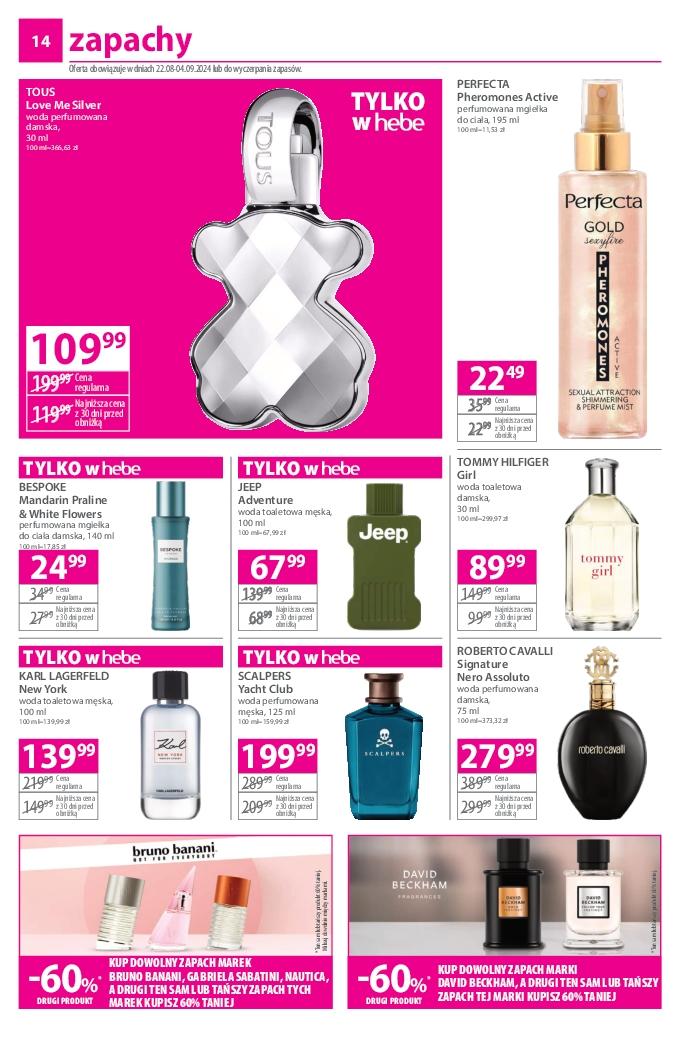 Gazetka promocyjna Hebe str. 14