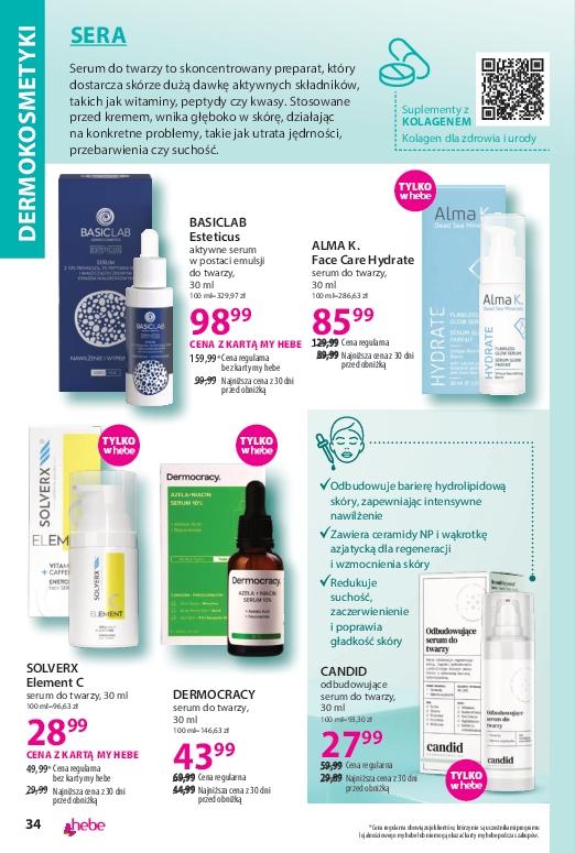Gazetka promocyjna Hebe str. 34