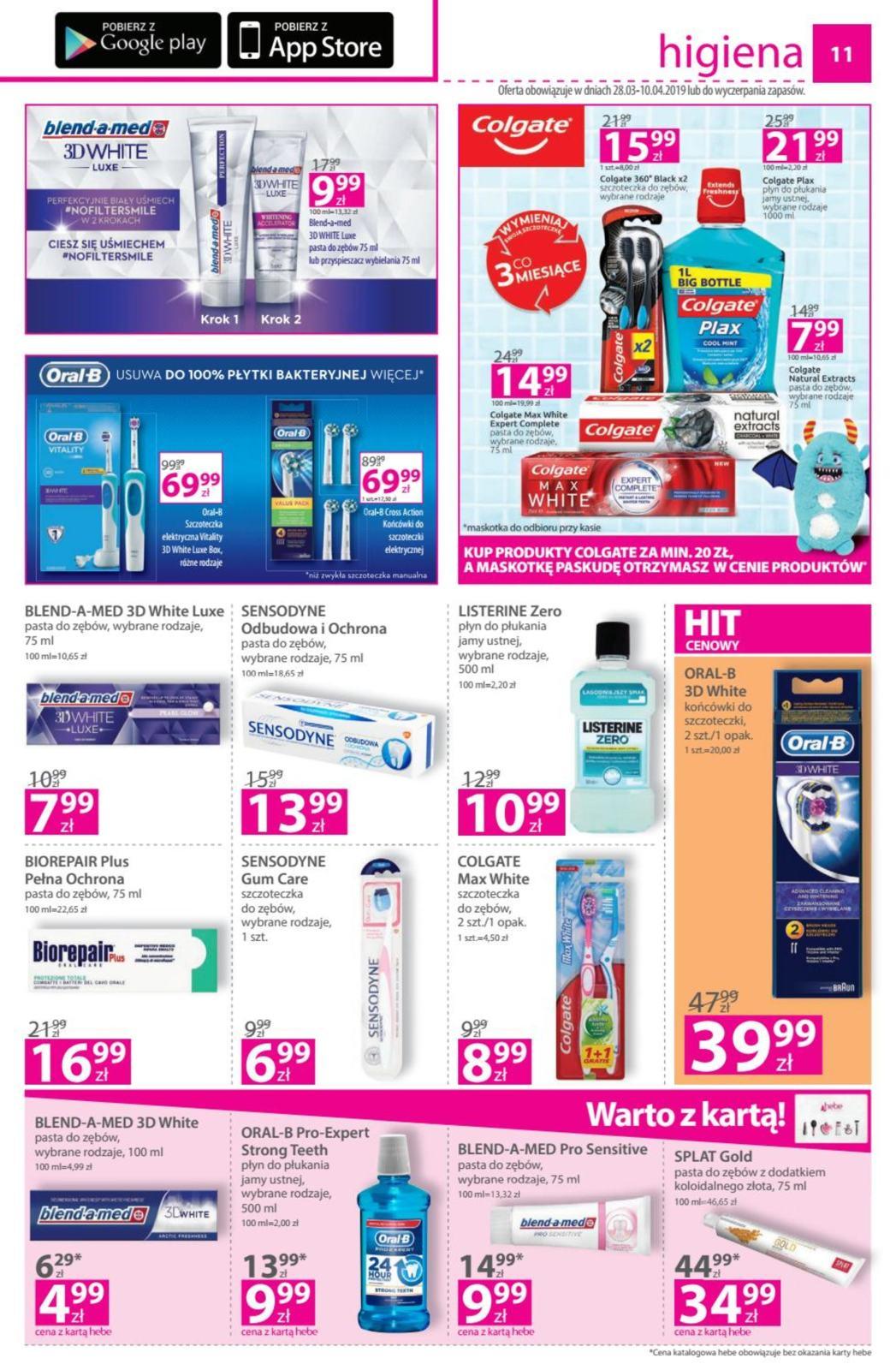 Gazetka promocyjna Hebe str. 11