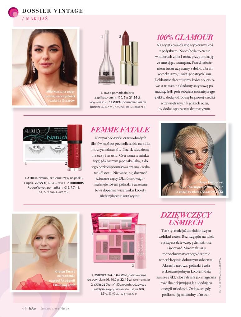 Gazetka promocyjna Hebe str. 64