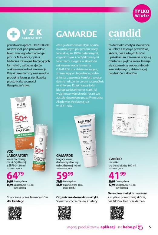 Gazetka promocyjna Hebe str. 5