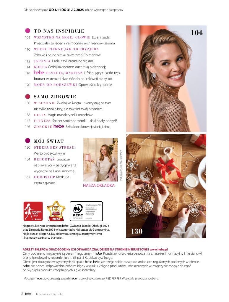 Gazetka promocyjna Hebe str. 8