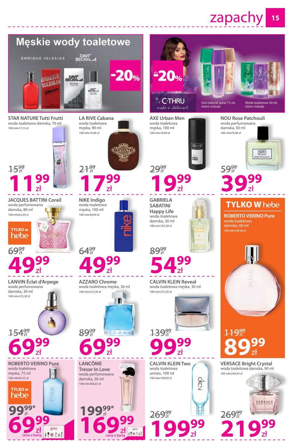 Gazetka promocyjna Hebe str. 15