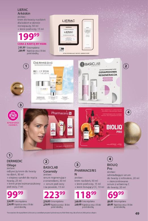 Gazetka promocyjna Hebe str. 49