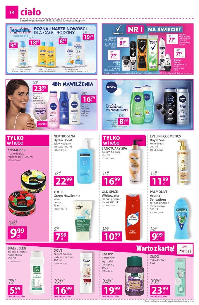Gazetka promocyjna Hebe str. 14