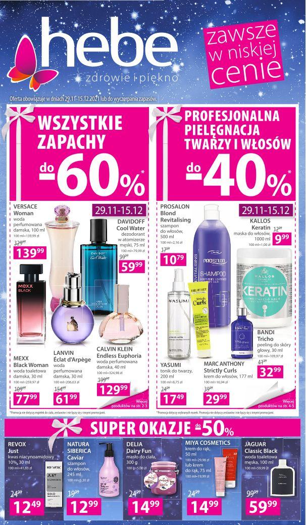Gazetka promocyjna Hebe str. 1