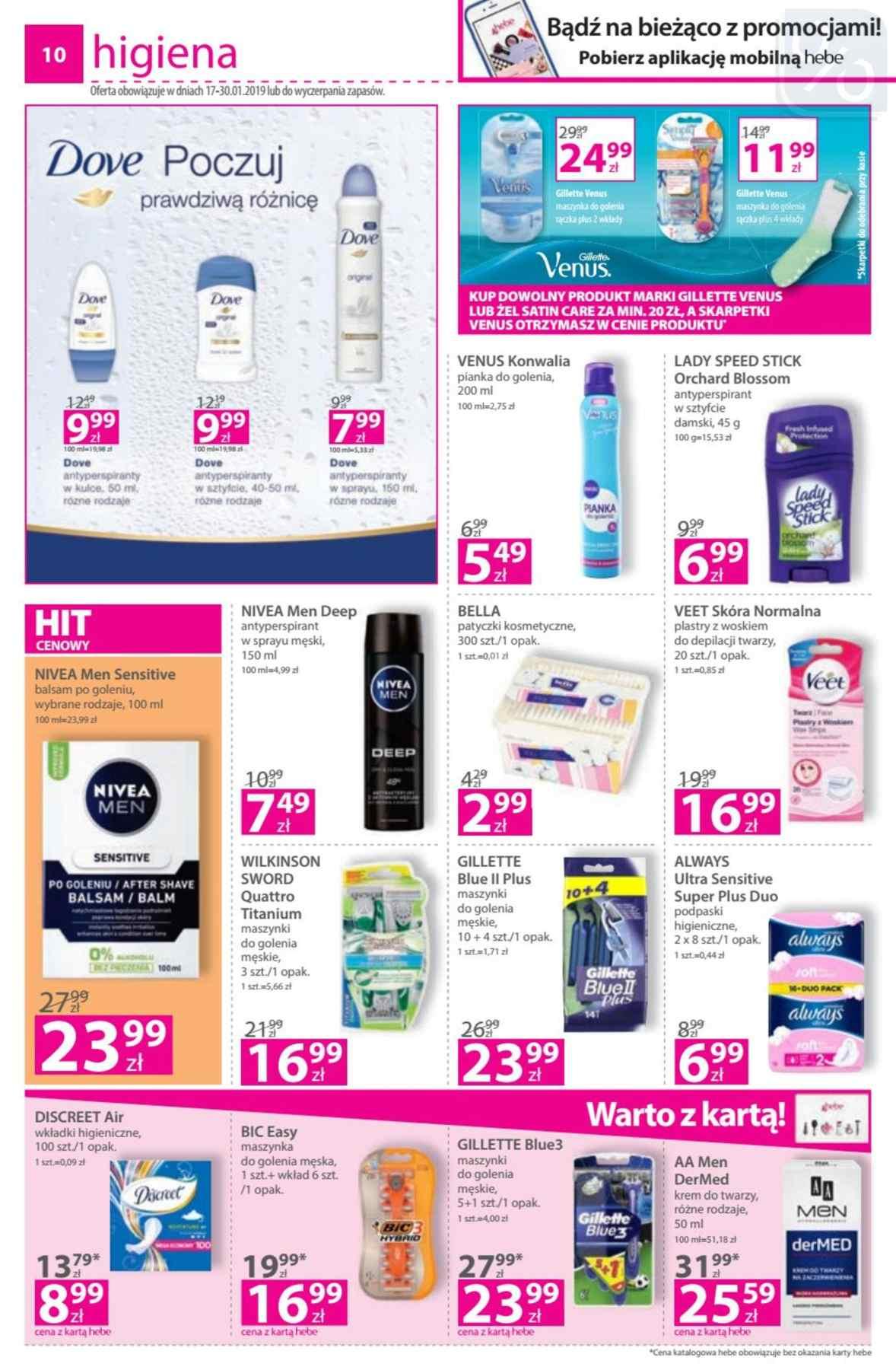 Gazetka promocyjna Hebe str. 10