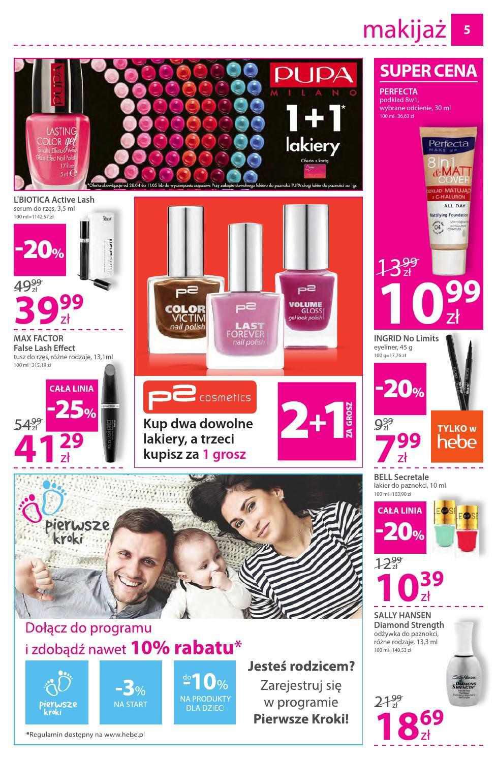Gazetka promocyjna Hebe str. 5
