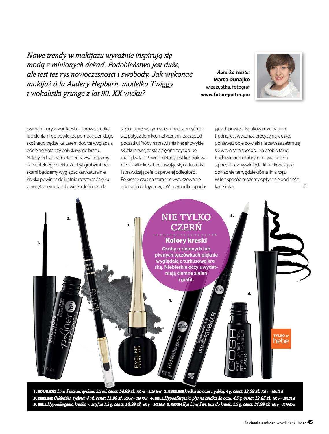 Gazetka promocyjna Hebe str. 45