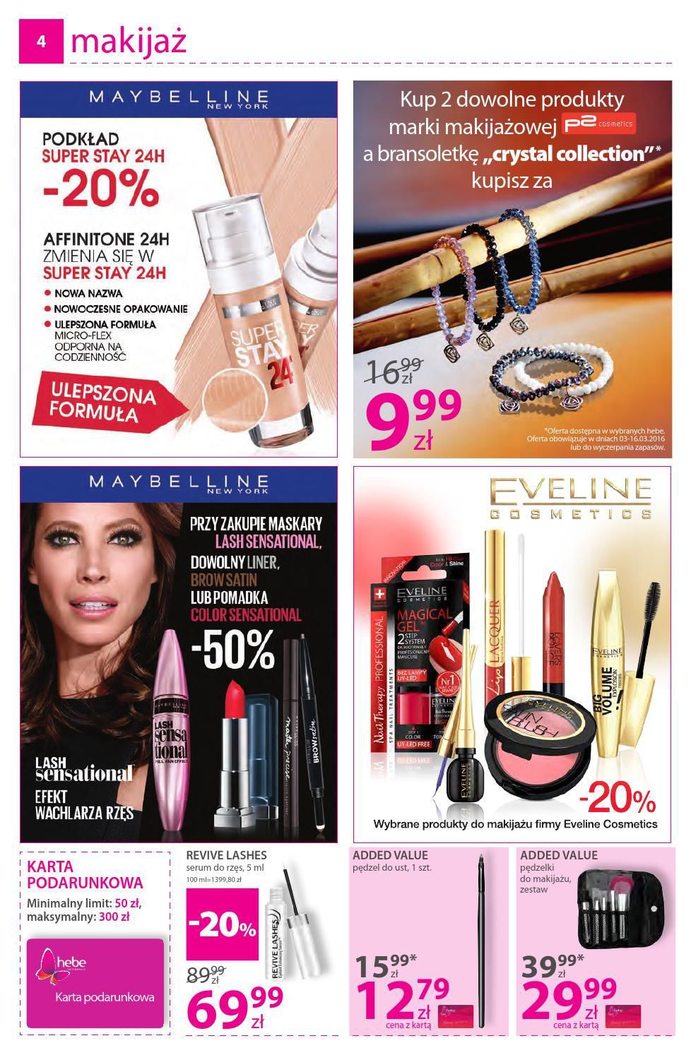 Gazetka promocyjna Hebe str. 4