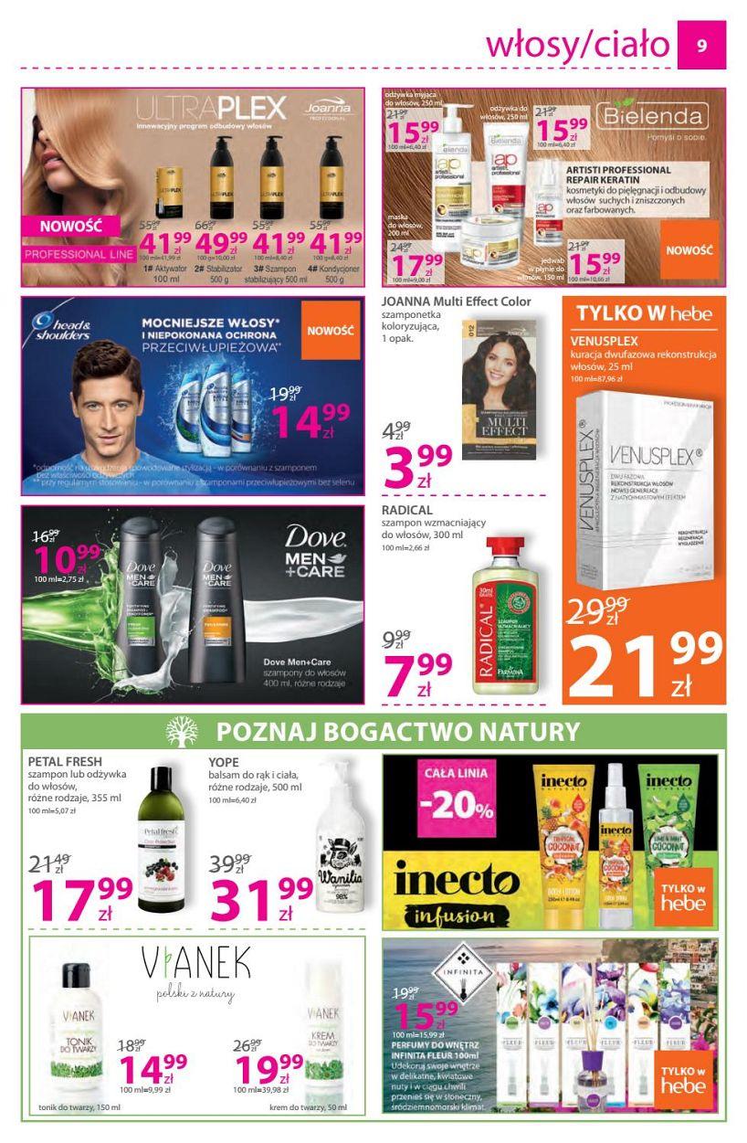 Gazetka promocyjna Hebe str. 9
