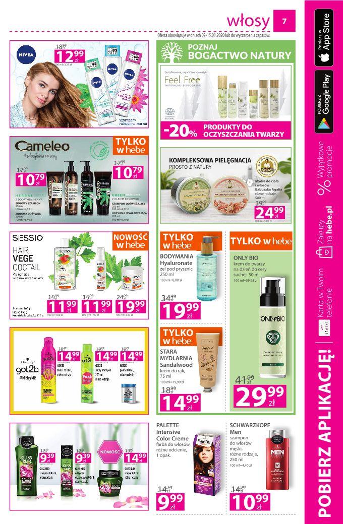Gazetka promocyjna Hebe str. 7