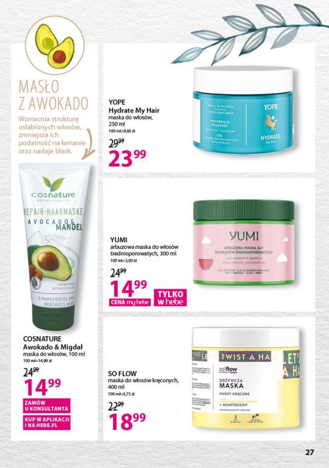 Gazetka promocyjna Hebe str. 27