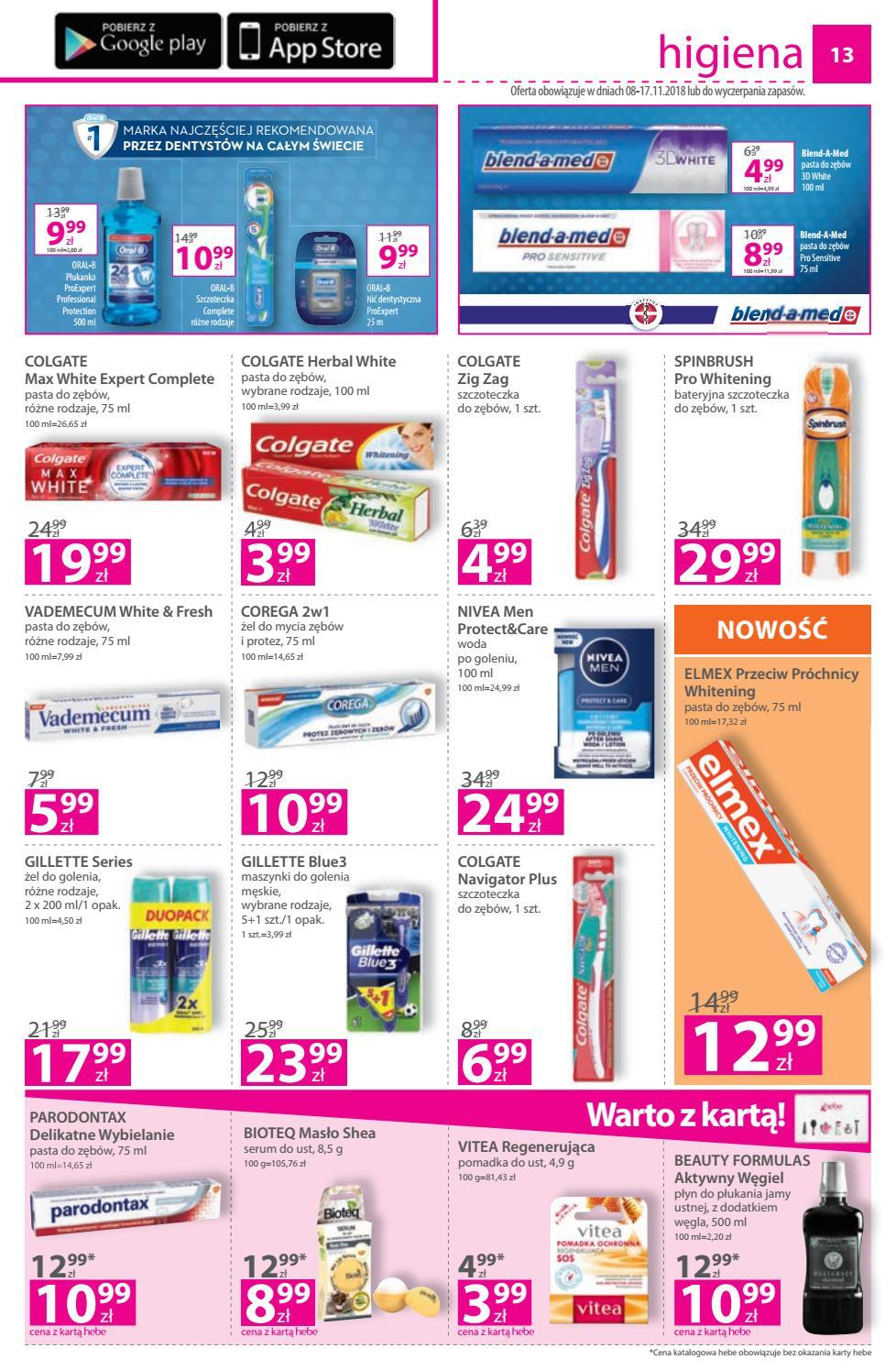 Gazetka promocyjna Hebe str. 13