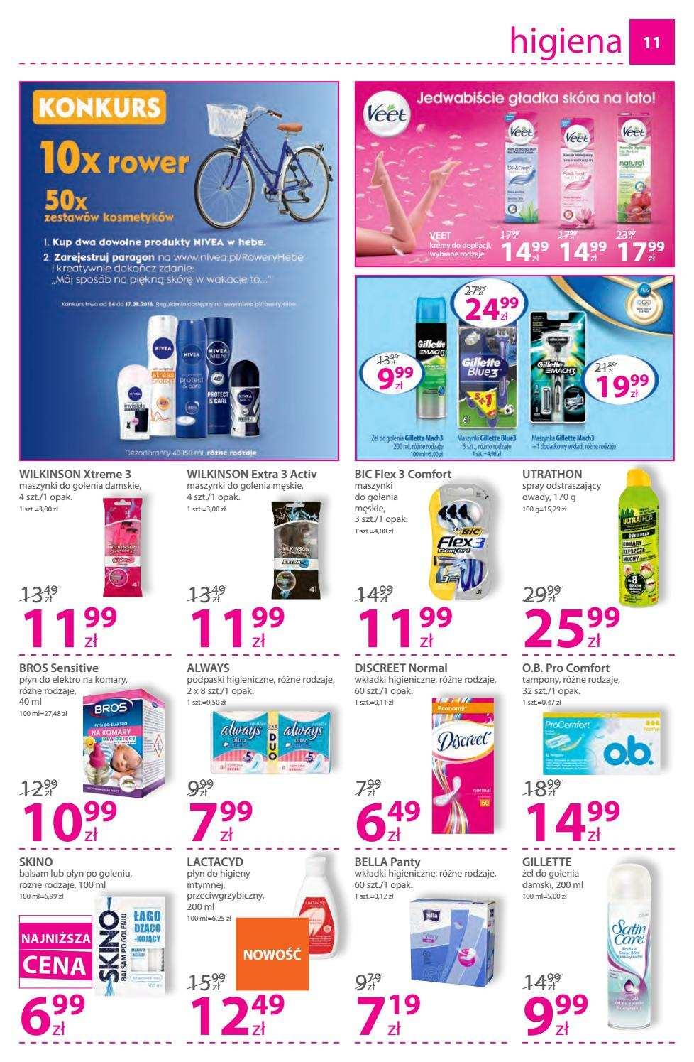 Gazetka promocyjna Hebe str. 11