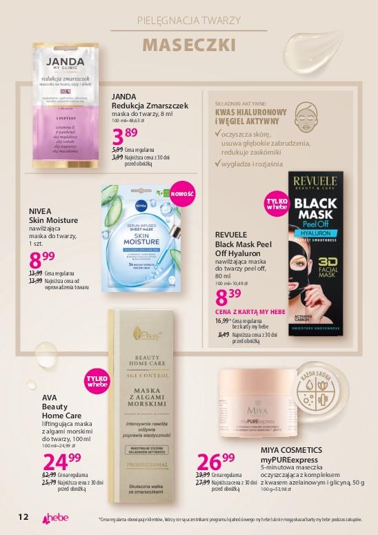 Gazetka promocyjna Hebe str. 12