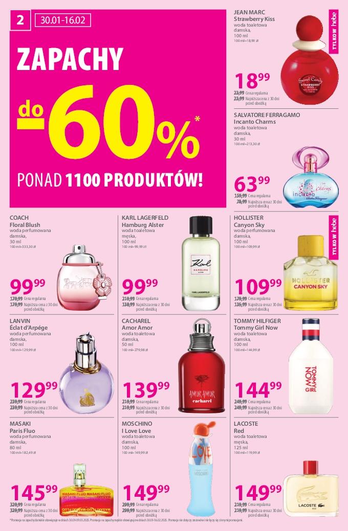 Gazetka promocyjna Hebe str. 2