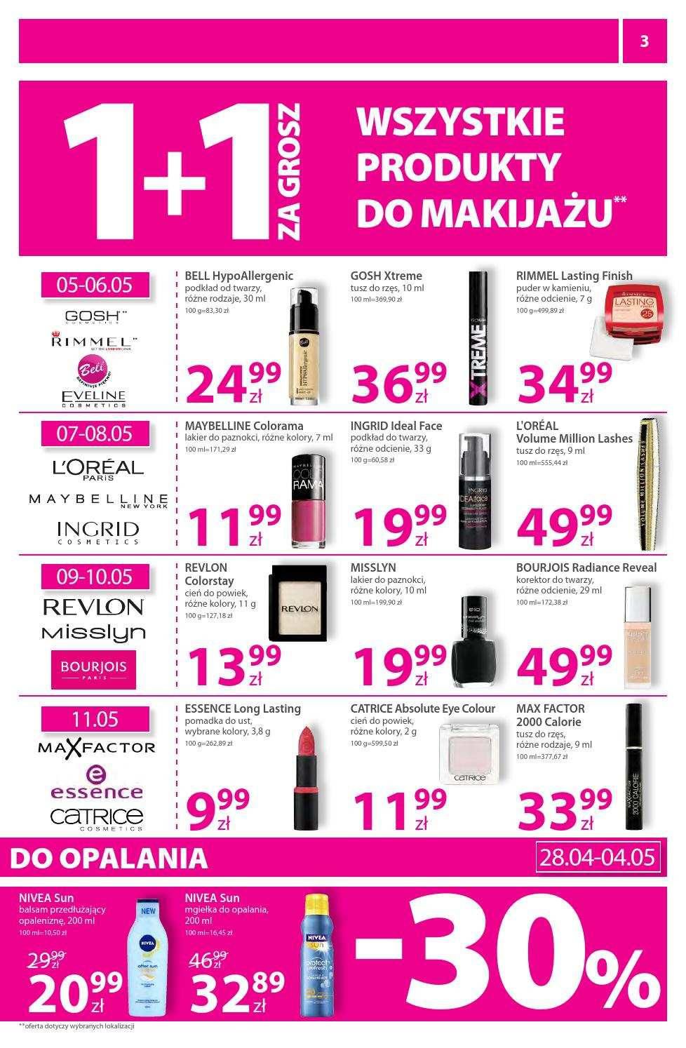 Gazetka promocyjna Hebe str. 3