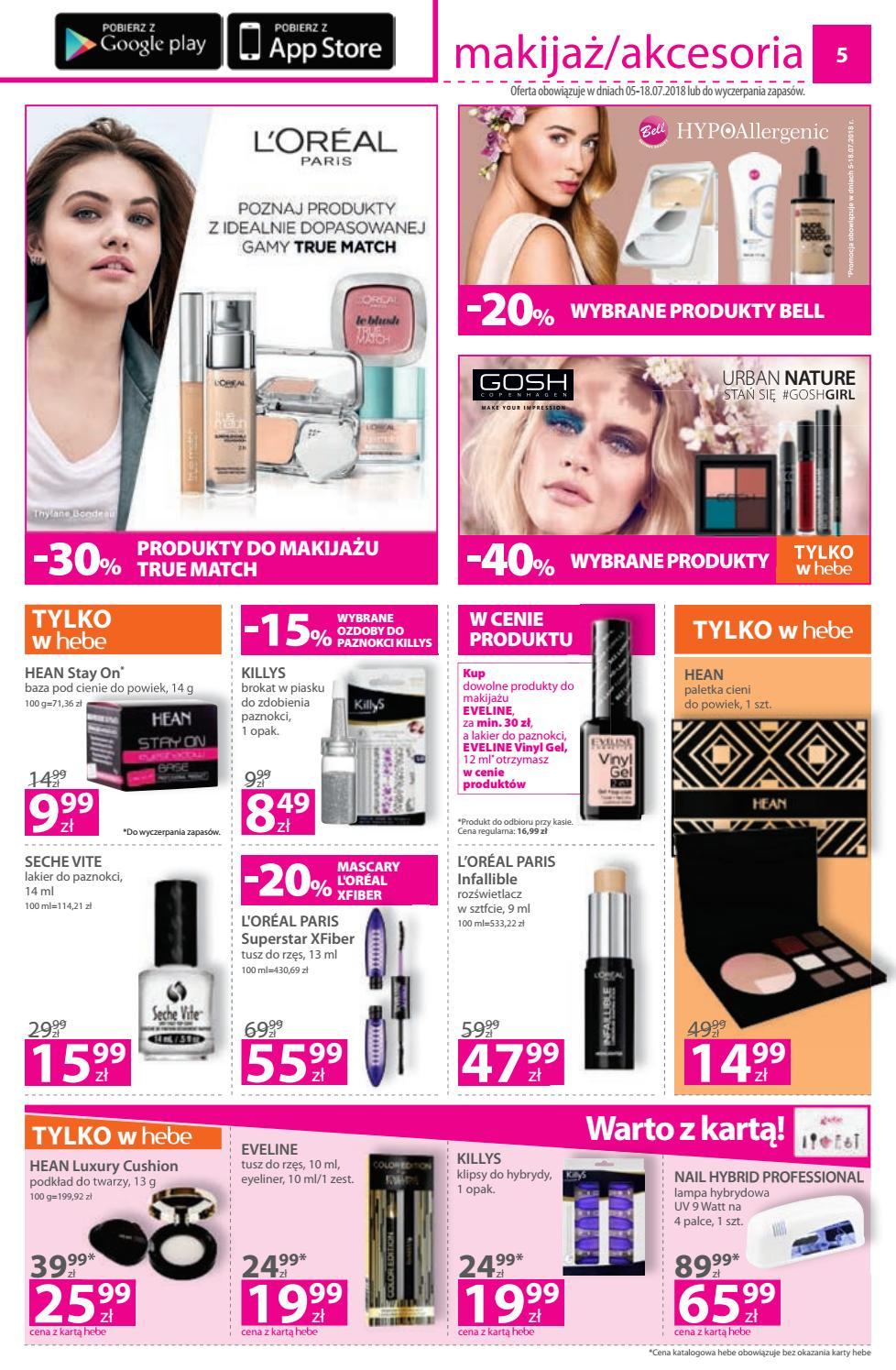 Gazetka promocyjna Hebe str. 5