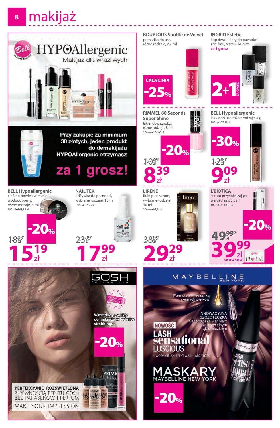 Gazetka promocyjna Hebe str. 8