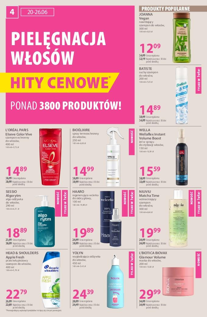 Gazetka promocyjna Hebe str. 4