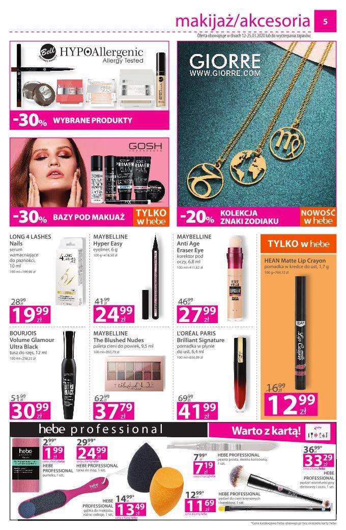 Gazetka promocyjna Hebe str. 5