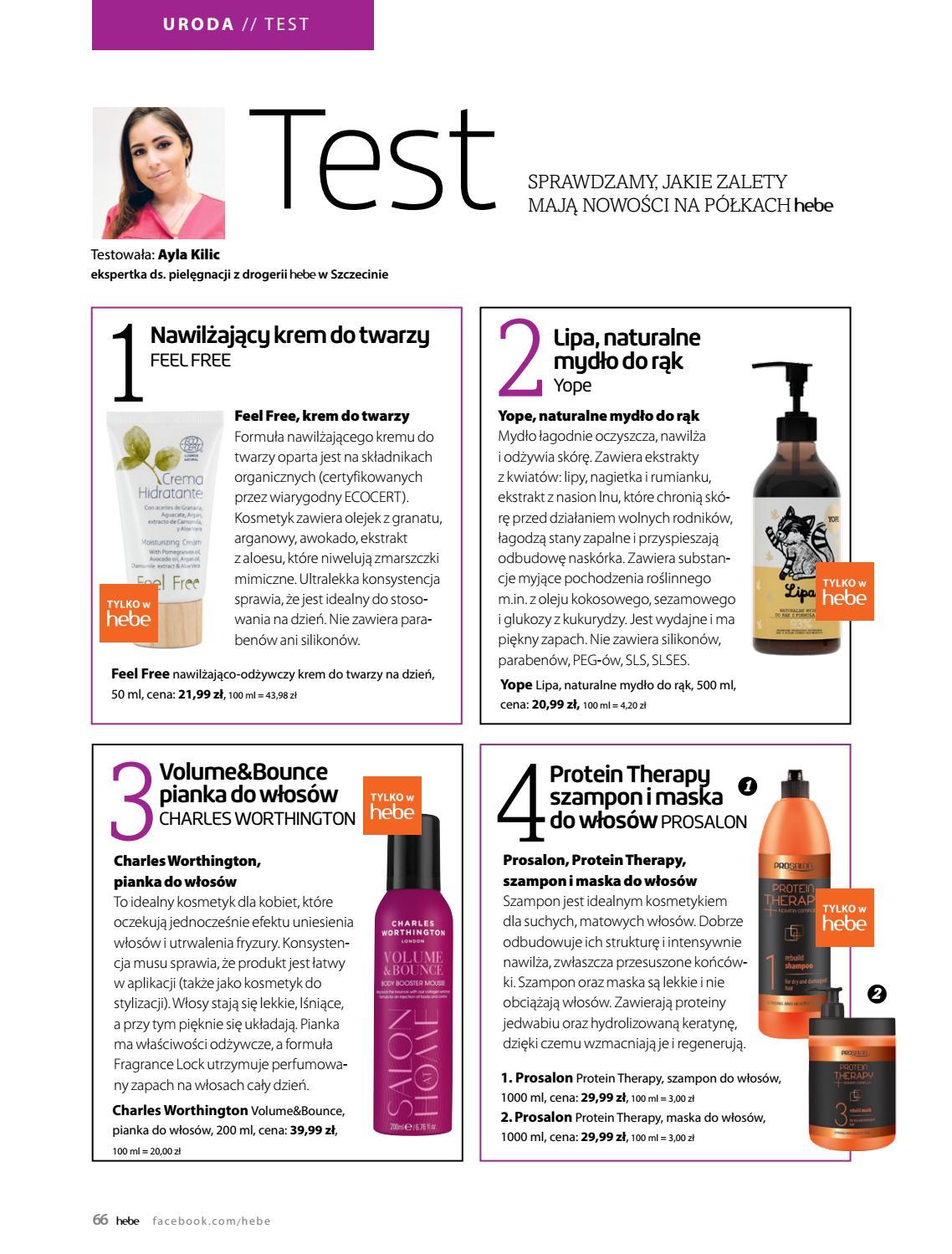 Gazetka promocyjna Hebe str. 66