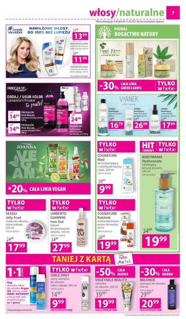 Gazetka promocyjna Hebe str. 7