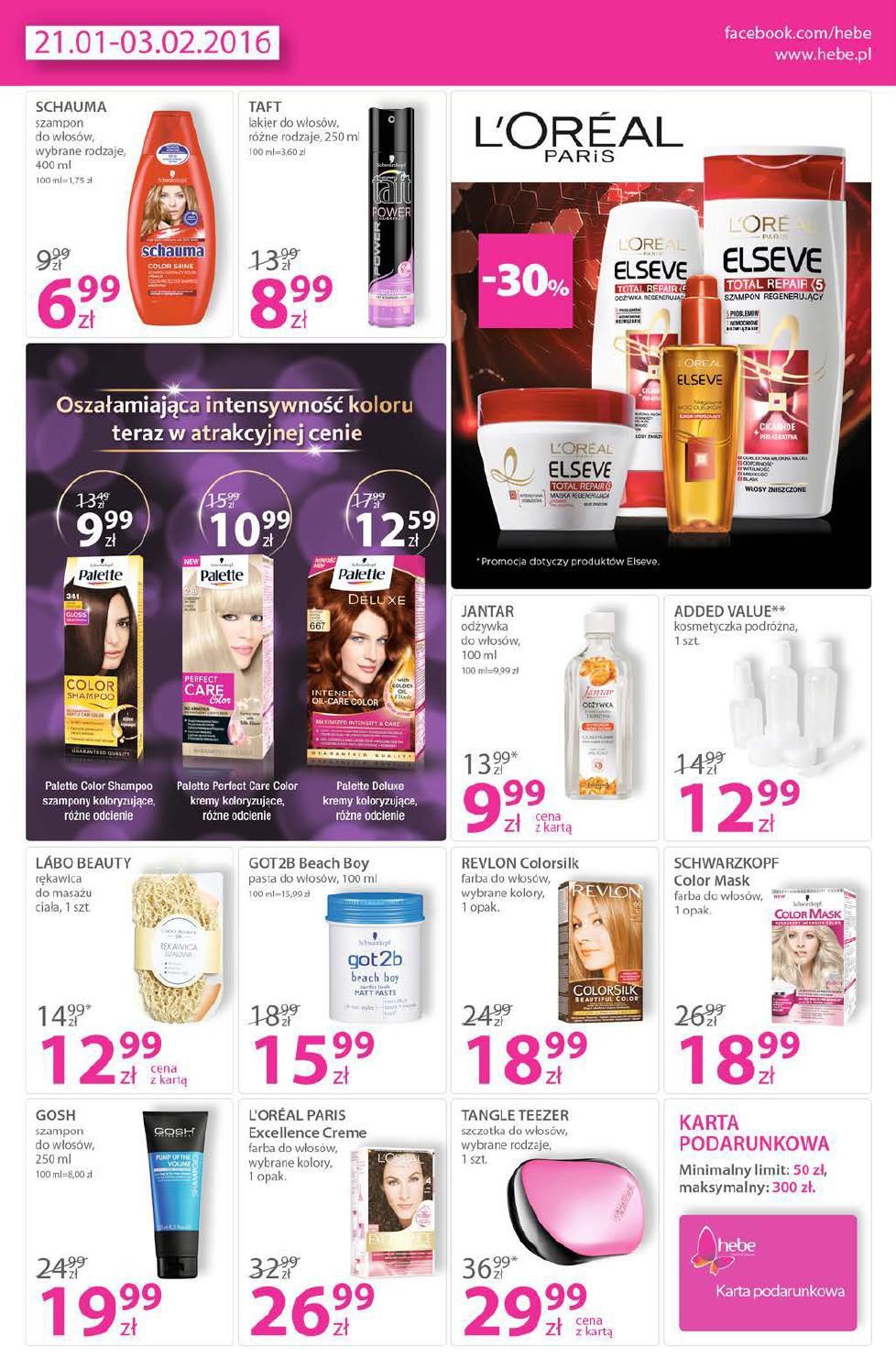 Gazetka promocyjna Hebe str. 9