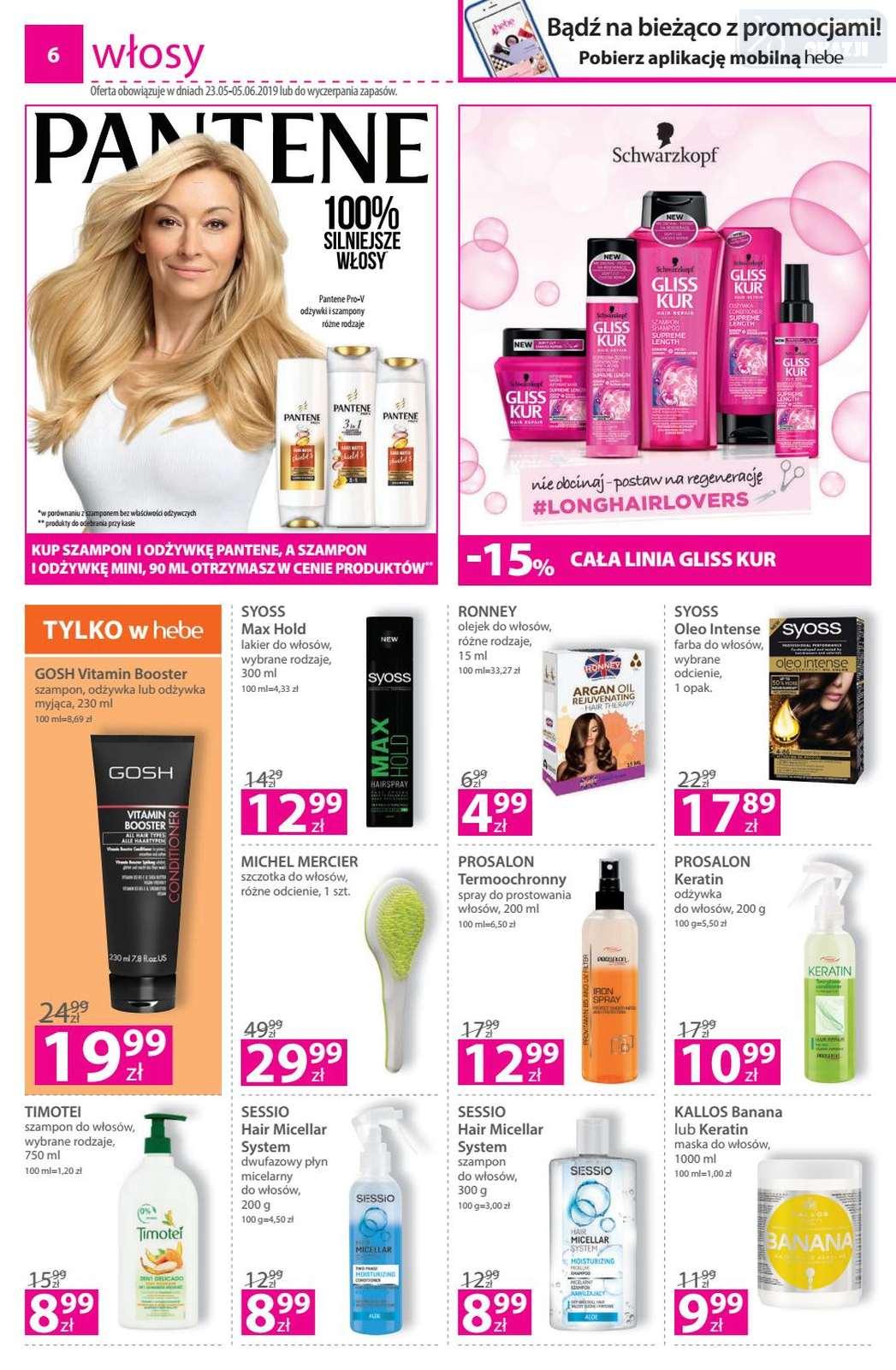 Gazetka promocyjna Hebe str. 6
