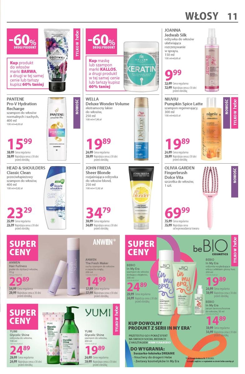 Gazetka promocyjna Hebe str. 11