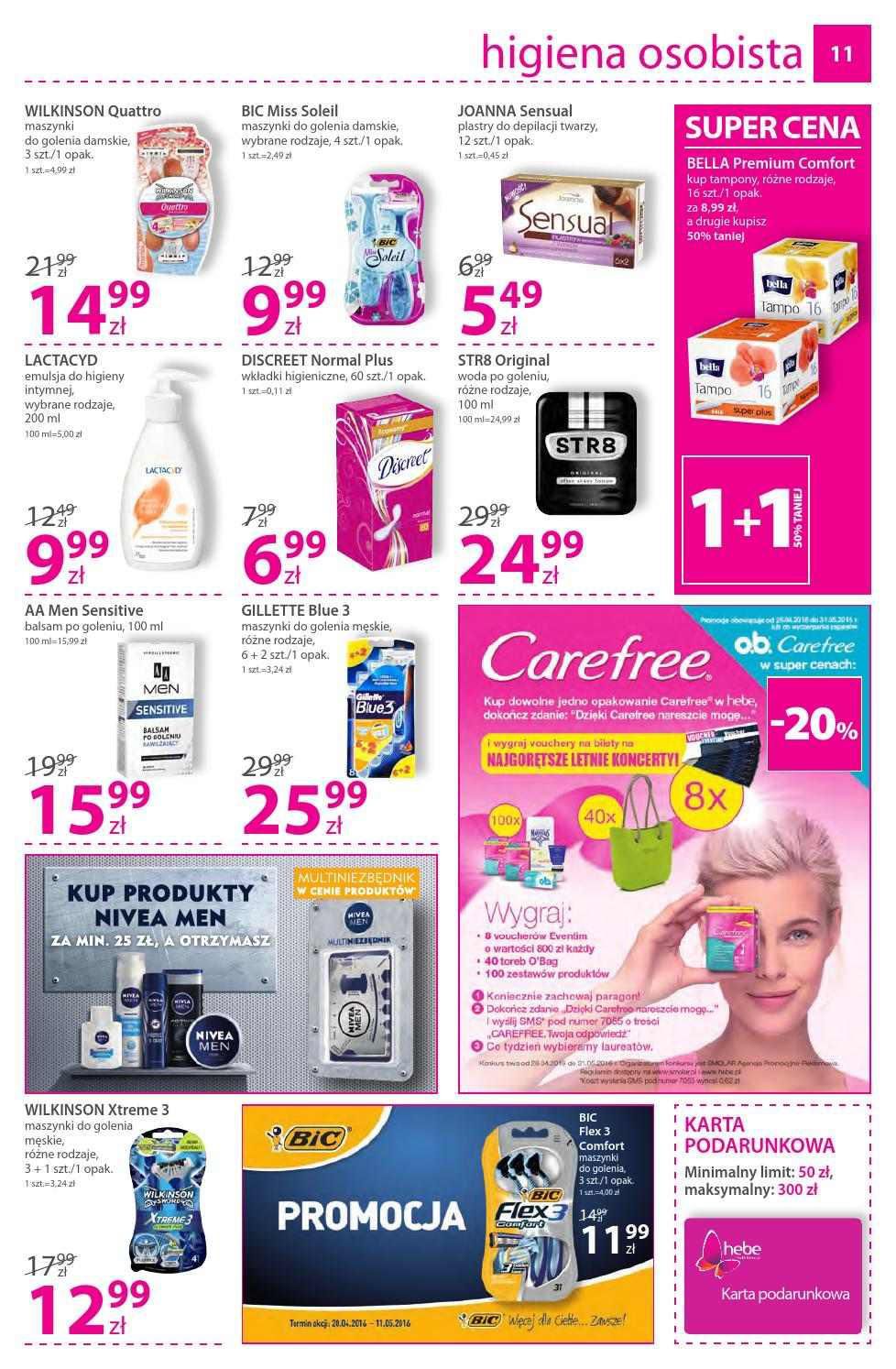 Gazetka promocyjna Hebe str. 11