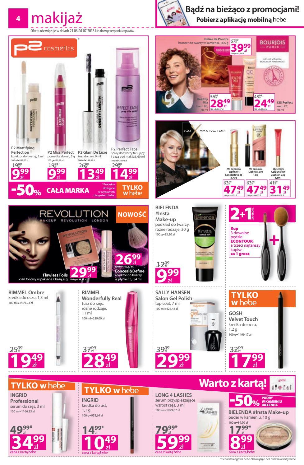 Gazetka promocyjna Hebe str. 4