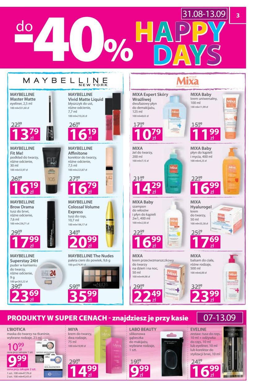 Gazetka promocyjna Hebe str. 3