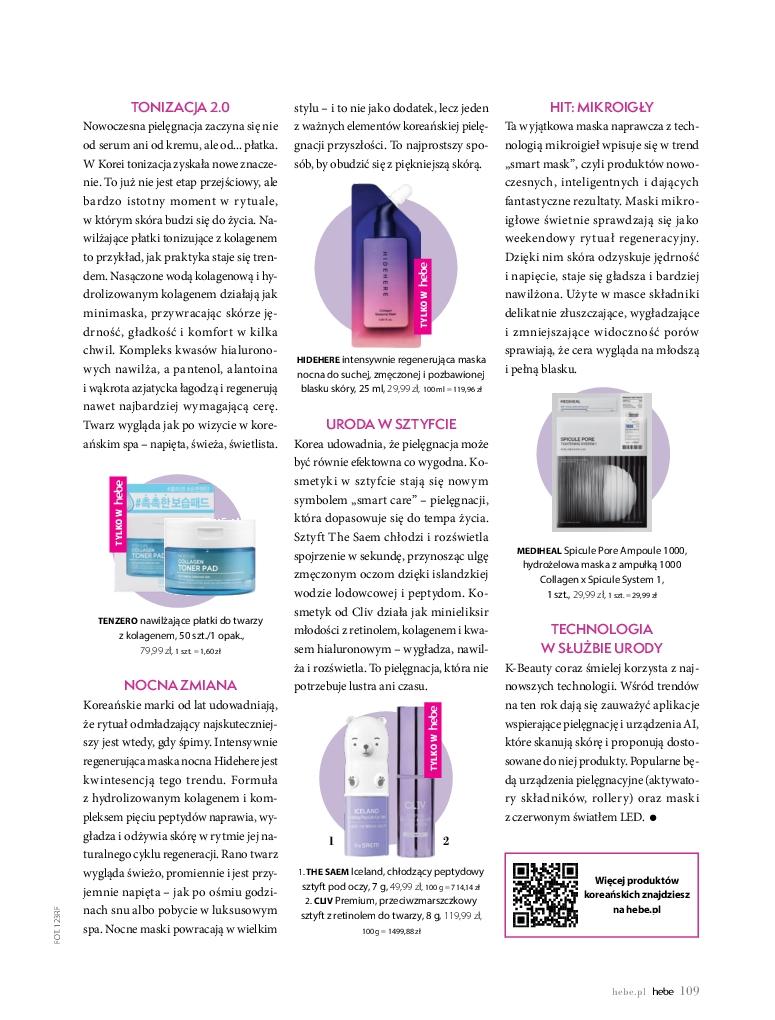 Gazetka promocyjna Hebe str. 109